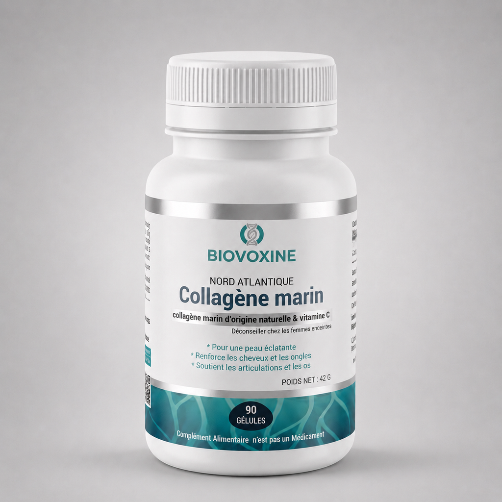 Collagène Marin & vitamine C – 90 Gélules